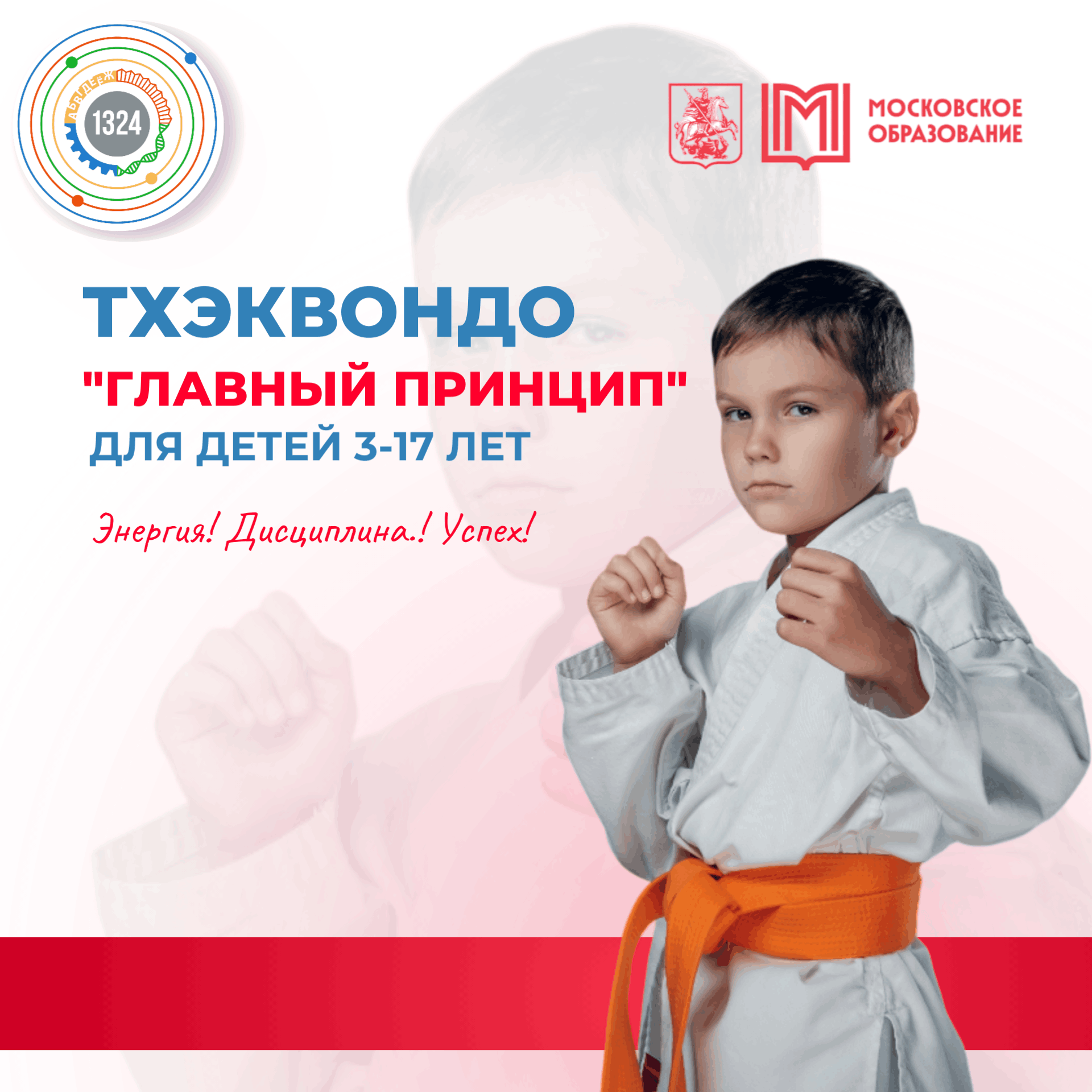 ШСК Тхэквондо "Главный принцип" младшая группа